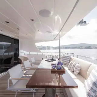 Aft deck