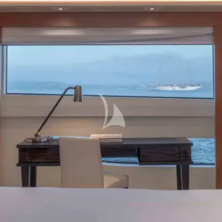 Master stateroom - office desk