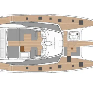 Flybridge layout