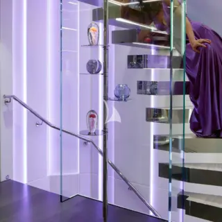 Interior staircase
