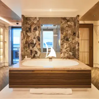 Owner's deck - his bathroom