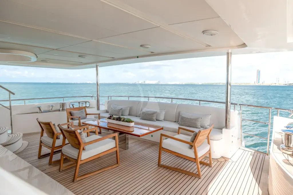 PATIENCE Aft Deck