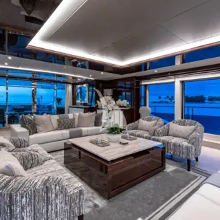 Main Salon looking Aft