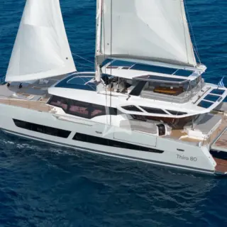 Serenissima III on sail