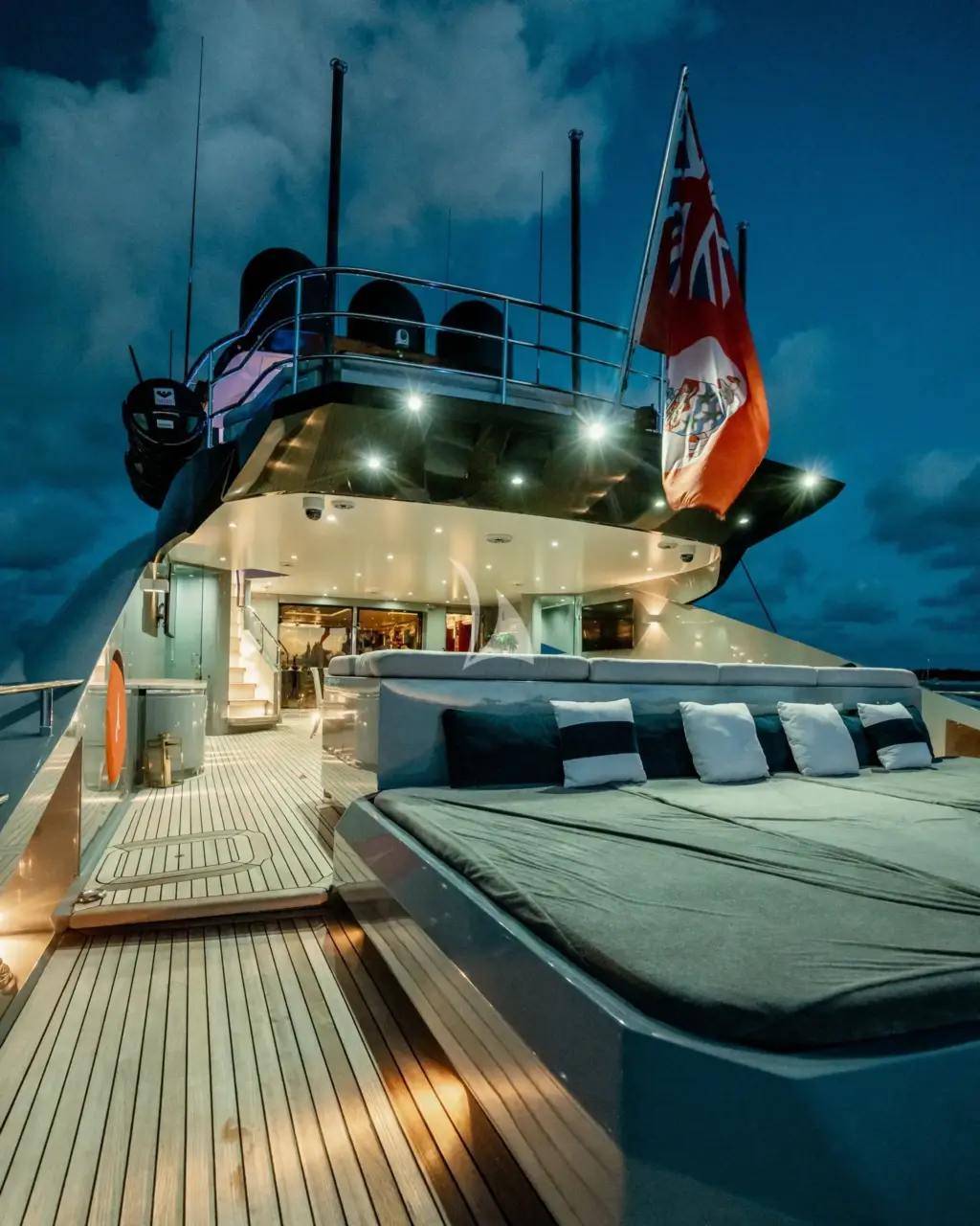 Aquanova - Aft Deck by Night