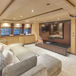 Media Room, Main Deck Forward of Main Salon