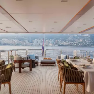 Upper aft deck