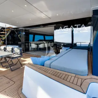 AGATA BLU - Aft deck