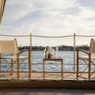 PREMURA - side balcony on main deck