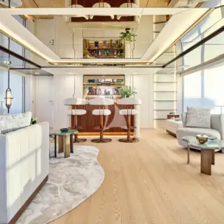 Upper deck salon