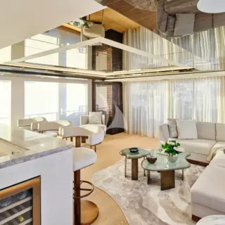 Upper deck salon