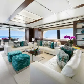 Main Salon Looking Aft