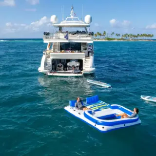 Floating Island and Paddleboards