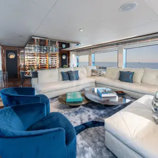 Saloon facing forward