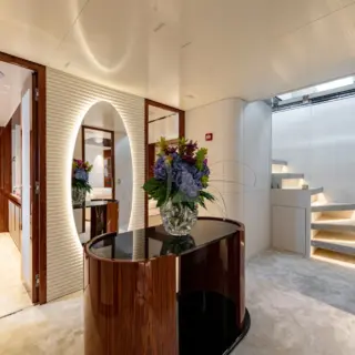 Lower deck guest lobby