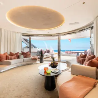 Main Salon - view aft