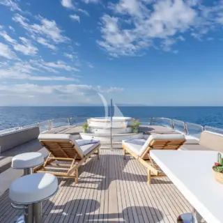 Sundeck lounge area