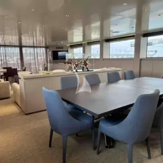 Main deck - saloon & dining area