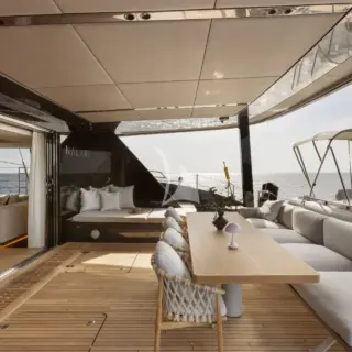 Aft deck