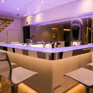 Bar area - aft deck