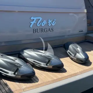 Flori's 3 Seabobs on the Swim Platform