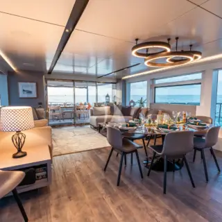 Main Salon and Dining
