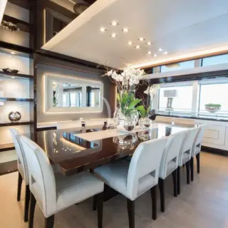 Formal dining area