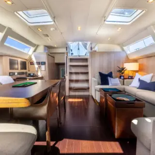 S/Y YCH2 Main Salon & Dining