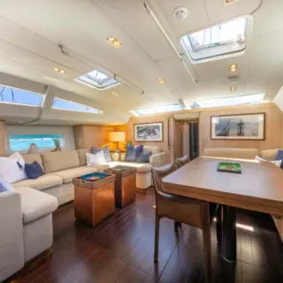 S/Y YCH2 Main Salon & Dining