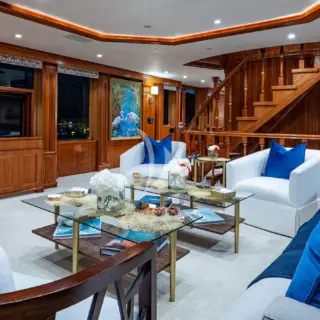 Main salon - view forward