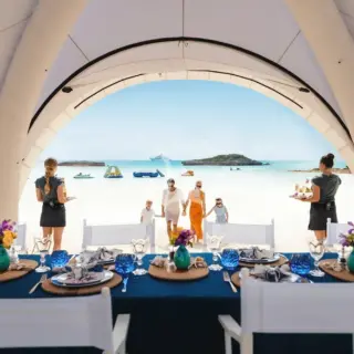 Beach set up