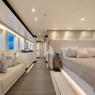 Principle cabin on main deck
