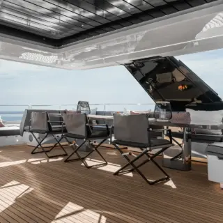 Flybridge Dining area