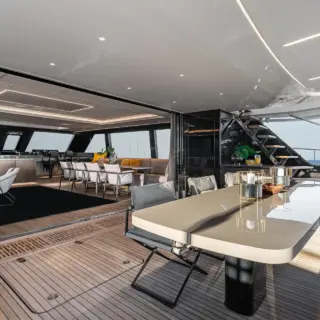 Aft Terrace & Main Salon