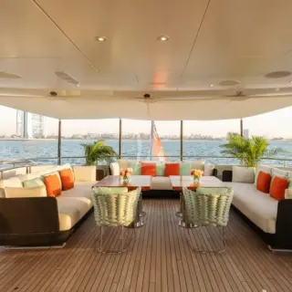 Bridge deck aft