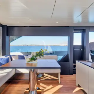 Main deck dining area