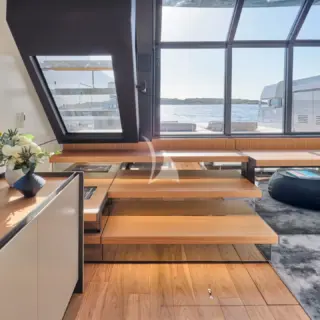 Lower deck salon