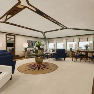 Bridge deck main salon 