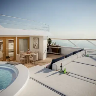 GRAND OCEAN - Upper/Owner's cabin exclusive deck 