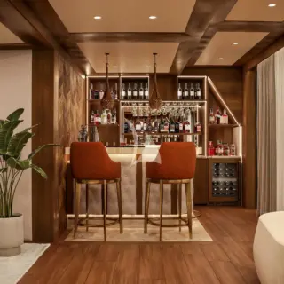 Upper/Owner's deck bar 