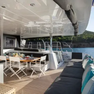 Aft deck