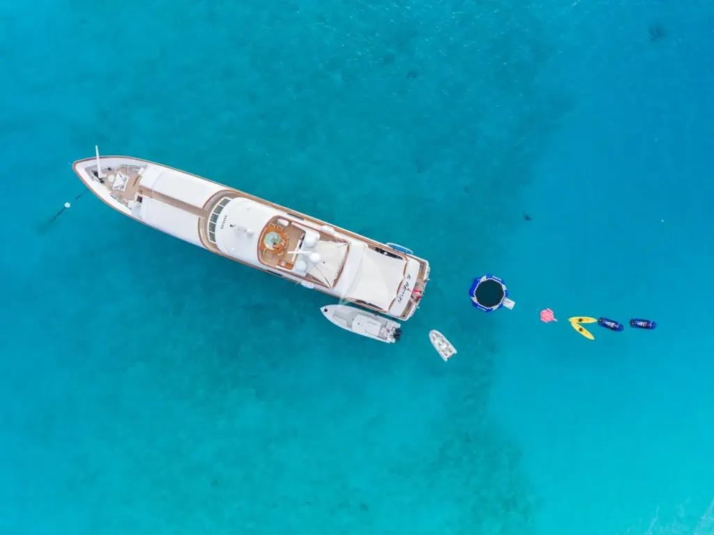 Lady J aerial with toys