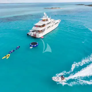 Lady J in the Bahamas
