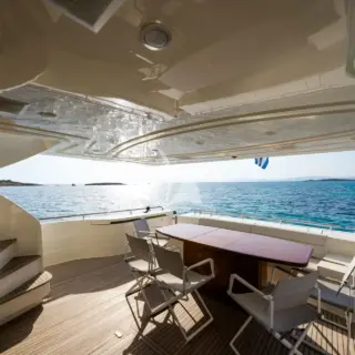 Aft deck