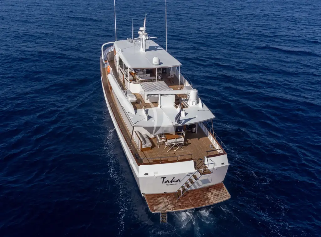 TAKA - New enlarged swimming platform with new ladder