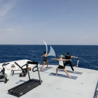 Sun deck gym