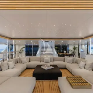 Upper deck aft lounging area