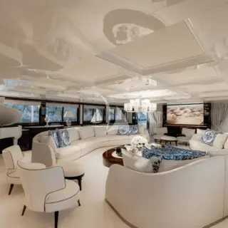 Upper deck VIP lounge