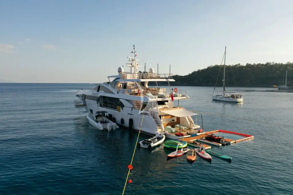 LOVE T - At Anchor with Toys