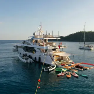 LOVE T - At Anchor with Toys